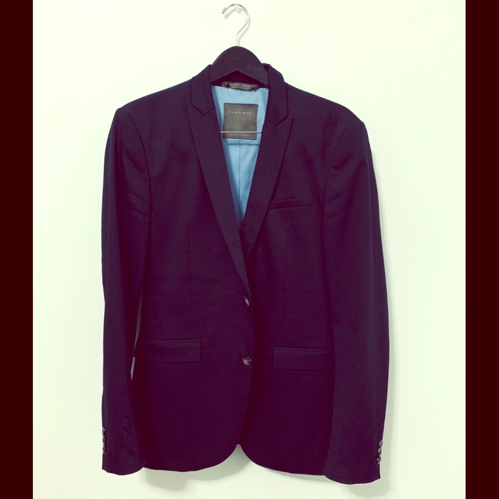 Men’s Navy Zara Blazer